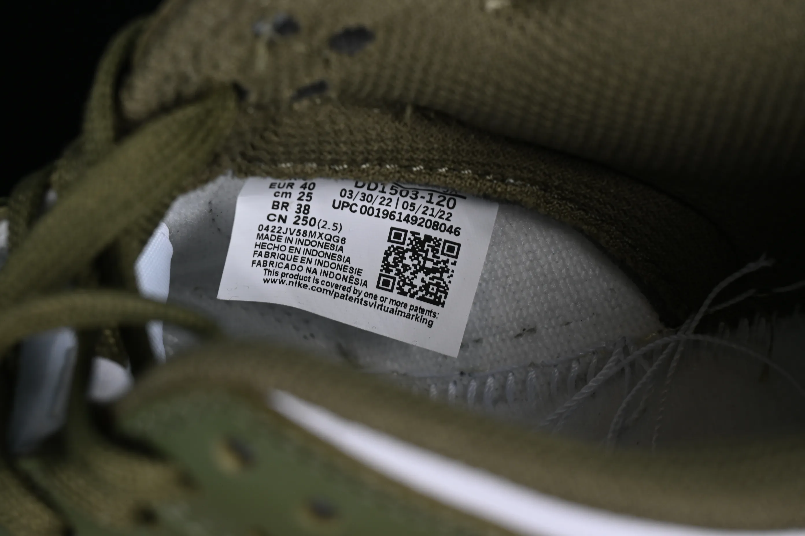 All categories Nk SB Dunk series Nk SB Dunk Low low-top sneakers J version Nk Dunk Low olive green SB smashed backboard fashion casual sneakers DD1503-120